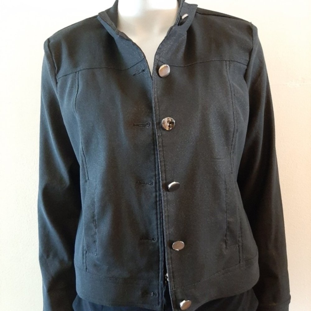 2 x $30 Buttoned light jacket shiny fabric San Francisco